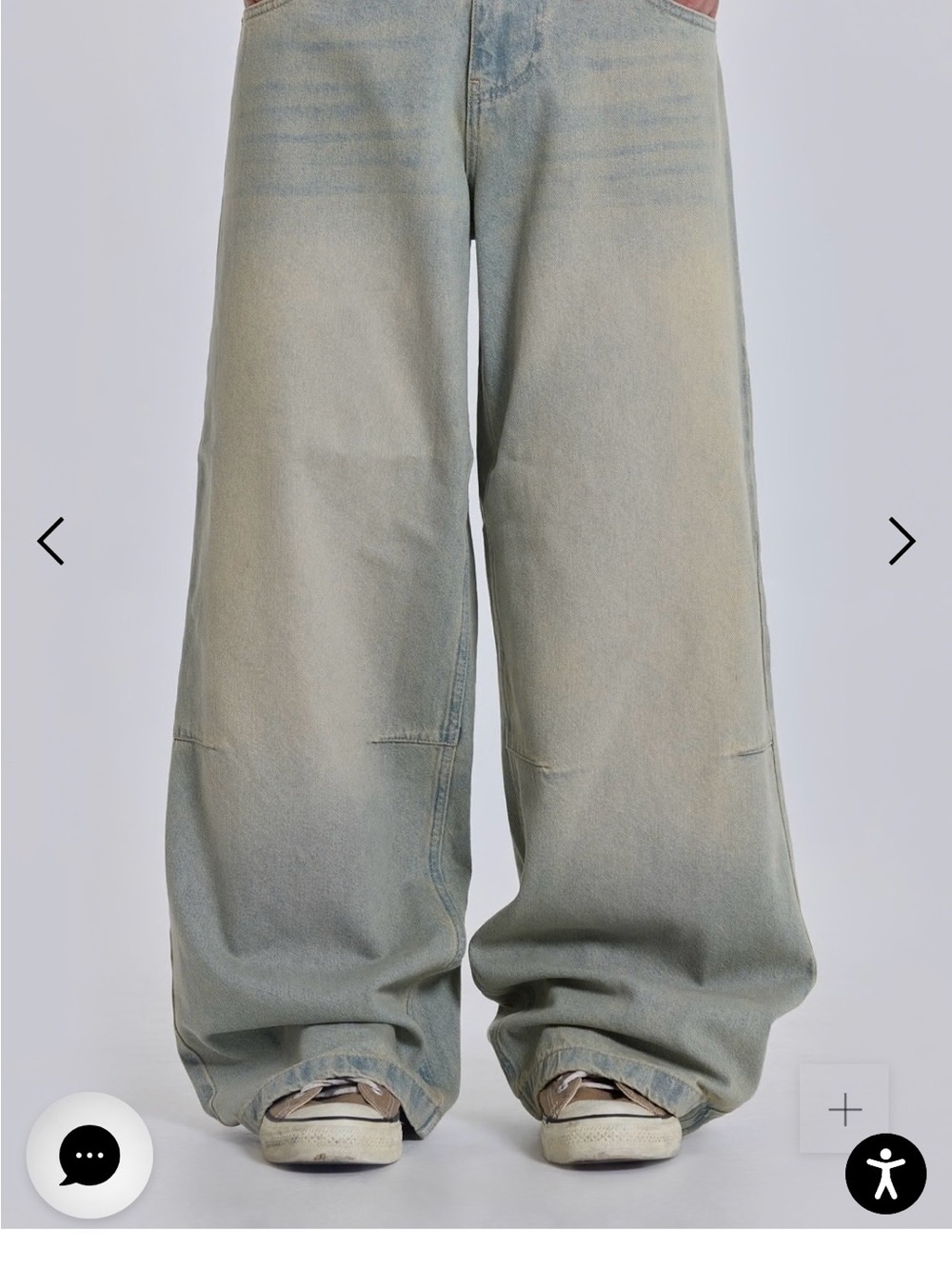 Jaded London Light Wash Denim Jeans